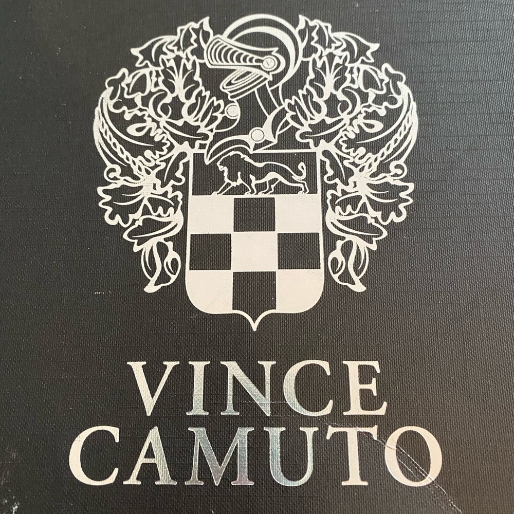 Vince Canute black and gold riding boots!
